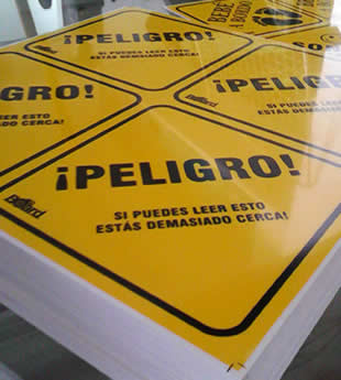 señales de advertencia Señales de advertencia