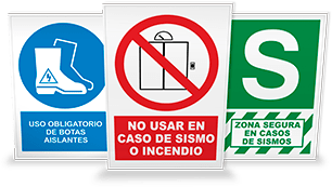 Señales de seguridad en vinil
