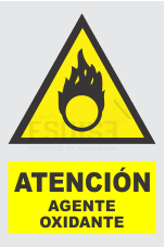 señal atencion agente oxidante