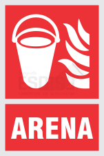 señal arena