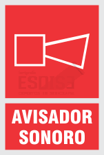 señal avisador sonoro