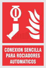 señal conexion sensilla para rociadores automaticos