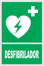 señal desfribilador
