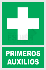 señal primeros auxilios