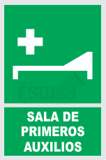 señal sala primeros auxilios