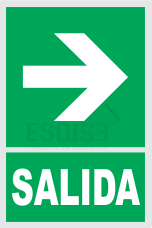 señal salida derecha