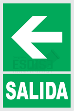 señal salida izquierda