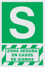 señal zona segura