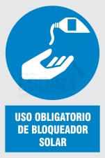 uso obligatorio bloqueador solar
