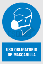 uso obligatorio de mascarilla