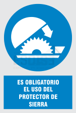 es obligatorio el uso protector de sierra